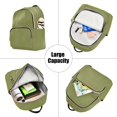 thumbnail image 5 of JIALIOU Mini Backpack Purse for Women Quilted Casual Daypack Small Travel Shoulder Bag, Chartreuse, 5 of 7