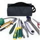 thumbnail image 1 of Cloth Tool Bag Car Repair Bag Handbag Utility Tool Storage Bag Repair Tool Accessories ，for Electrician,Carpenter,Construction Tool Belt PouchesTool Belt, 1 of 8