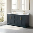 thumbnail image 3 of Vanity Art 60 Inch Double Bathroom Vanity with Sink and Top - Modern Freestanding Cabinet with Soft Closing Doors and Drawers, 3 of 5