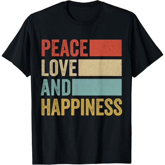 Peace Love Happiness T-Shirt