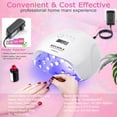 thumbnail image 3 of Lámpara de uñas UV LED NAILGIRLS 220 W con 42 perlas, 3 of 7