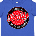 thumbnail image 4 of Inktastic I Love My Daddy Boys or Girls Toddler T-Shirt, 4 of 5
