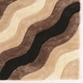 thumbnail image 3 of Linon Links 8' x 10' Hand Tufted Wave Shag Rug in Brown, 3 of 3