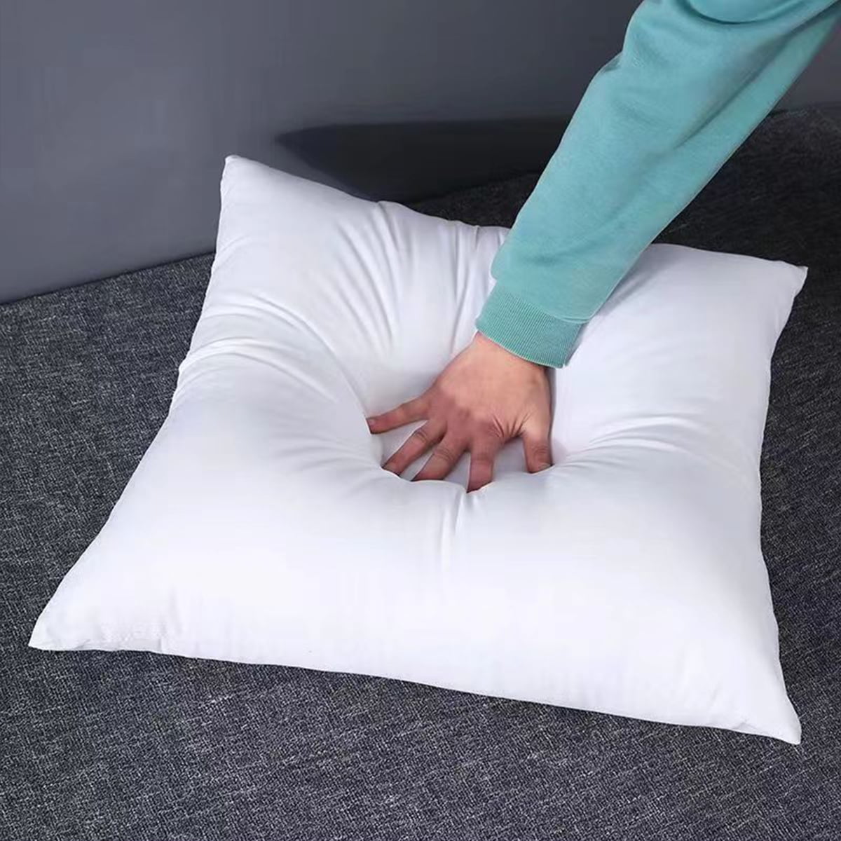 Foam Throw Pillows Pillows 18 "x 18" for Bed and Sofa 100 Machine