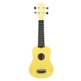 thumbnail image 2 of Juego de ukelele de 21 pulgadas, instrumento orquestal de cuerda suave y brillante para principiantes, color amarillo, 2 of 5