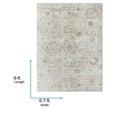thumbnail image 6 of Livabliss x Our PNW Home Olympic Updated Traditional Area Rug, 6'7" x 9', Pale Blue, 6 of 10