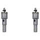 thumbnail image 2 of Speravity Abridor de agujeros de acero inoxidable plateado Amplia compatibilidad Resistencia a la corrosión sin desvanecimiento 193010 aleación 193010 aleación dura 19 mm 2Conjunto, 2 of 6