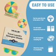YEALIR Laundry Detergent Sheets No Mess & SpaceSaving Travel Laundry