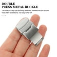 thumbnail image 2 of WORGEOUS  Watch Band Bezel Double Push Metal Buckle Replacement Clasp, 2 of 8