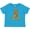 Turquoise, variant on Inktastic Leukemia Awareness with Orange Ribbon Made of Hearts Boys or Girls Toddler T-Shirt
