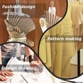 thumbnail image 6 of HAUTICO 15 Yards Brown Pattern Making Paper, 250g Medium Weight, 6 of 8