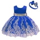 thumbnail image 3 of Vestido CMMCHAAH Vestido de fiesta para bebé con encaje de zafiro 90 cm, 3 of 5