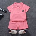 thumbnail image 4 of Tkrady Toddler Girl Outfits Spring Summer Short Sleeve Shirts Shorts Set Casual Loose Suit, Sizes 3-10 Years, 4 of 6