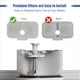 thumbnail image 3 of 60x Filtros de Repuesto para Fuente de Agua para Gatos PLWF105/PLWF115/PLWF005, Triple Filtración, 3 of 5