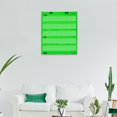 thumbnail image 1 of Xingzhi Magnetic Pocket Chart Double-Sided Hanging Schedule Pocket  Chart Green, 1 of 6