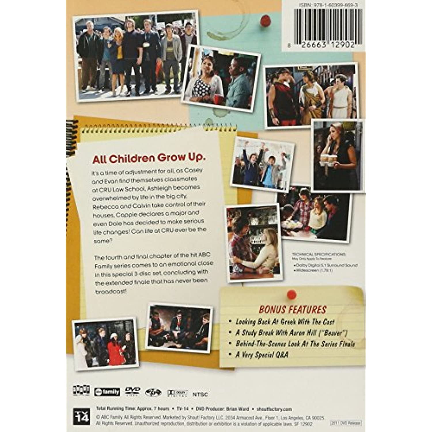 Greek: Chapter Six - Season Four (DVD), Shout Factory, Comedy