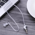 thumbnail image 4 of Almencla 6X Flexible 3.5mm Anti- Mono Earphone Stereo Air Tube Earphone Headset, 4 of 8