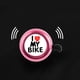 thumbnail image 4 of Timbre de bicicleta para niños, timbre práctico y fuerte, timbre para manillar de bicicleta para niños, bicicleta de equilibrio Rosa, 4 of 9