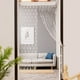 thumbnail image 4 of XWSHYW Cortinas 100X200Cm Corazón Cadena Cortina Ventana Puerta Divisor Cortina Transparente Cenefa, 4 of 4