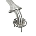 thumbnail image 4 of Decorative Shower Grab Bar-24" Brushed Nickel Bathroom Grab Bars for Seniors-Non-Slip Bathroom and Household Handicap Safety Bar, Bars for Elderly, Wall Handle Secure Grip & Home Care Accessories, 4 of 6