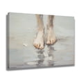 thumbnail image 2 of Abstract Art Modern Decorative Painting Feet Framed Canvas Poster Bedroom Decor Sports Landscape Office Room Decor Gift,Frame-style,20x30inch(50x75cm), 2 of 8