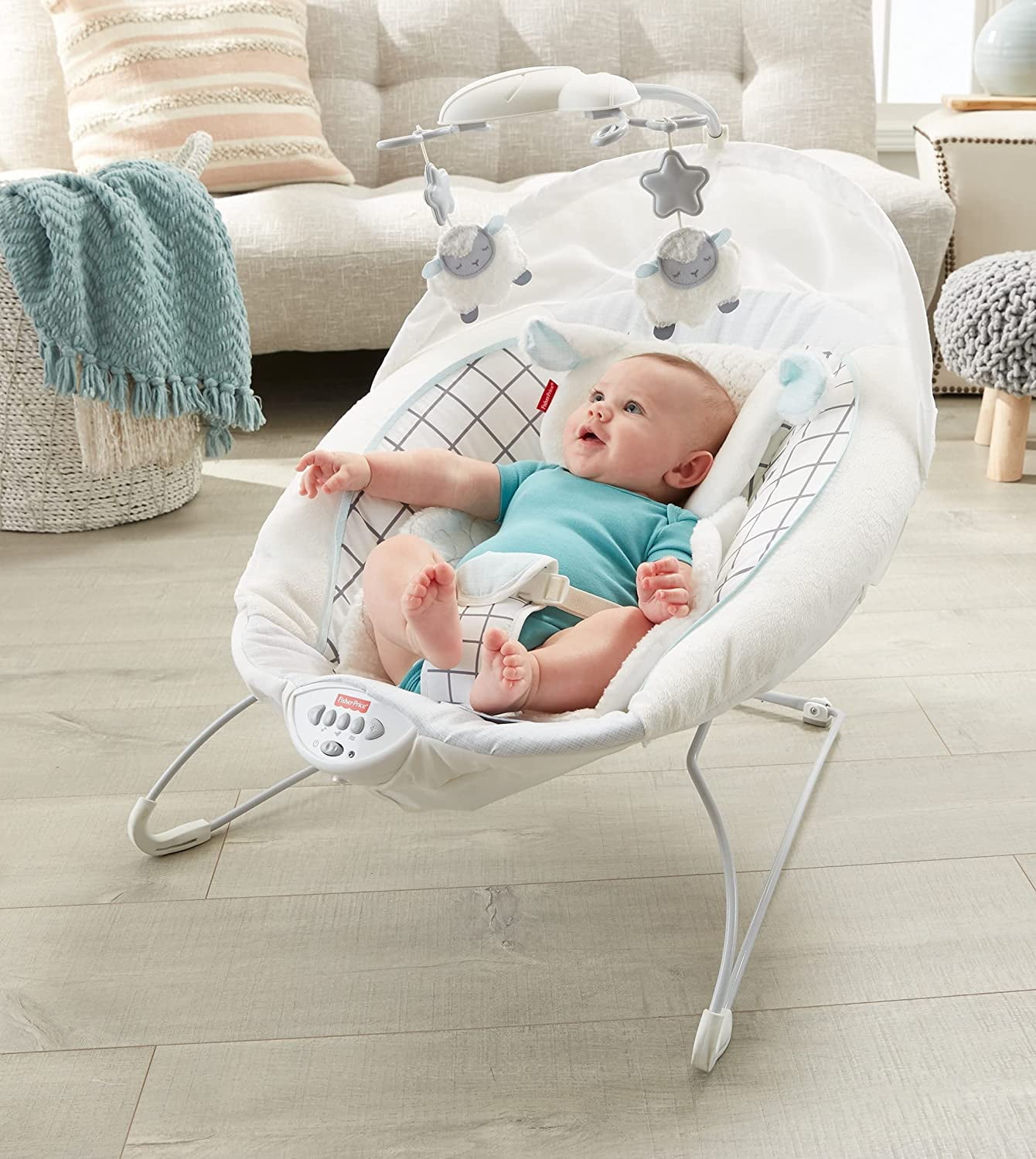Sheep hotsell baby bouncer
