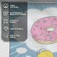 thumbnail image 4 of Men's The Simpsons Homer Mmm Donuts Graphic Tee,, 4 of 10