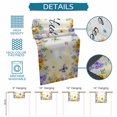 thumbnail image 6 of Table Runner - 70 Inch Long, Spring Wildflowers Kitchen Dining Table Runner Dresser Scarves, Watercolor Tulip Floral Leaf Plant Yellow Farmhouse Decor for Coffee Tables Wedding Party Banquet, 6 of 8