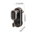 thumbnail image 3 of weibbin Toilet Basin Rack With Non Perforated Hook Strong And Seamless Wall Mounted Storage Suction Cup Storage Rack, 3 of 6
