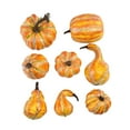 thumbnail image 3 of 8 Calabazas Artificiales para Decoración de Acción de Gracias, Otoño y Manualidades. Calabazas de Simulación para Rellenar Cestas, Ideales para Hallow, 3 of 9