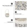 thumbnail image 2 of SHISUYAN 4Pcs Hand Baskets Flower Baskets Simple Storage Basket Home Decorative Basket, 2 of 8