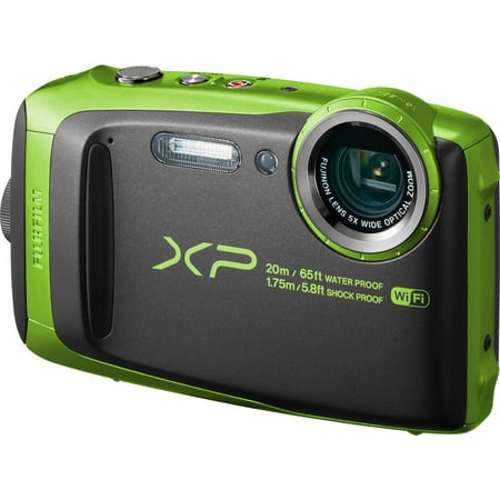 Fujifilm FinePix XP120 Digital Camera - Lime (Best Compact Camera For Low Light Photography)