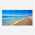 thumbnail image 2 of Benidorm Poniente Vagues de Plage - Impression sur Toile Paysage Marin, 2 of 3