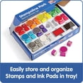 thumbnail image 4 of hand2mind Numberblocks Stampoline Park Stamp Activity Set, Tinta lavable, Sellos reutiliza hand2mind hand2mind, 4 of 5