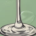 thumbnail image 4 of Yayeee Shower Curtain with Hooks 72"x72" Waterproof Fabric Bathroom Hanging Decor, Lemon Juice, 4 of 5