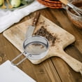 thumbnail image 3 of Stainless Steel Flour Sifter Fine Mesh Strainer for Baking Sugar Shaker Duster Handheld Mini Flour Sifter Kitchen Sifter Flour Strainer for Baking, 3 of 8