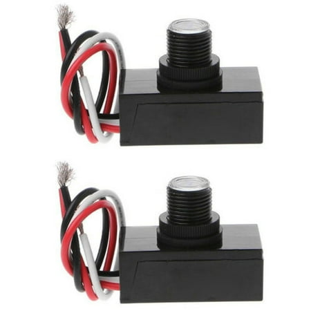 

JLLOM G · PEH 2X Outdoor Electric Resistor Photocell Light Control Sensor Button Switch Jl103A