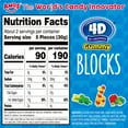 thumbnail image 5 of Amos 4D Gummy Candy Brick, Mixed Fruit Gummies Edible Building Blocks, Gifts for Kids 2.29 oz (3 Pack), 5 of 8