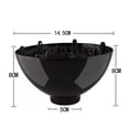 thumbnail image 2 of 2PCS Black Adaptable for Blow Dryers Diffuser Hair Universal for Curly Hair Hair Care Hair Dryer Diffusers Hair Dryers and Styling Tools and Appliances Accessories, 2 of 6