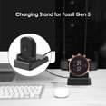 thumbnail image 3 of Base de carga de reloj inteligente para Fossil Gen 5/4 HR Sport/Explorist HR Soporte de cargador Universal Accesorios Electrónicos, 3 of 9