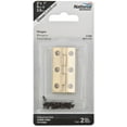 thumbnail image 2 of National Hardware N211-235 Decorative Narrow Hinge, 2 in H Door Leaf, 0.04 in Thick Door Leaf, Brass, Solid Brass, 5 lb, 2 of 7