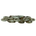 thumbnail image 4 of ButtonMode Faux Horn Suit Buttons 16pc Set has 4 Buttons Measuring 19mm (3/4 inch) for Jacket Coat Front, 12 Buttons Measuring 15mm (5/8 inch) for Jacket Sleeves and Pants, Sage Beige, 16-Buttons, 4 of 5