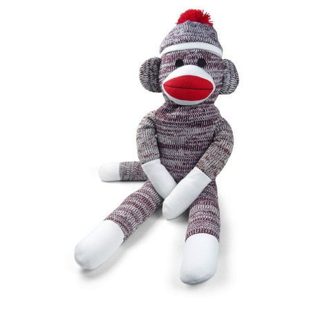 - Pennington Bear Company The Original Sock Monkey, Hand-Knit, Plush Material, 20
