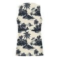 thumbnail image 5 of Taqqpue Mens Summer Beach Tank Top Casual Tropical Hawaiian Palm Tree Print Sleeveless Shirts Quick Dry Muscle Tee Vacation Shirts, 5 of 5