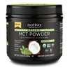 Nutiva Organic MCT Powder with Prebiotic Acacia Fiber, Matcha, 10.6 Ounce