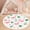 Color 1, variant on Tropical Flamingo Nursery Rug 4ft, Pink Flamingos Tropical Palm Leaves Light Blue Washable Non-Slip Carpet Playmat for Girls Women Bedroom Preschool Classroom Decor