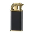 thumbnail image 1 of Teissuly Hb872 Double Flame Lighter Straight To Open Flame Dual-use Lighter Windproof And Inflatable Teissuly WER202312141712, 1 of 3