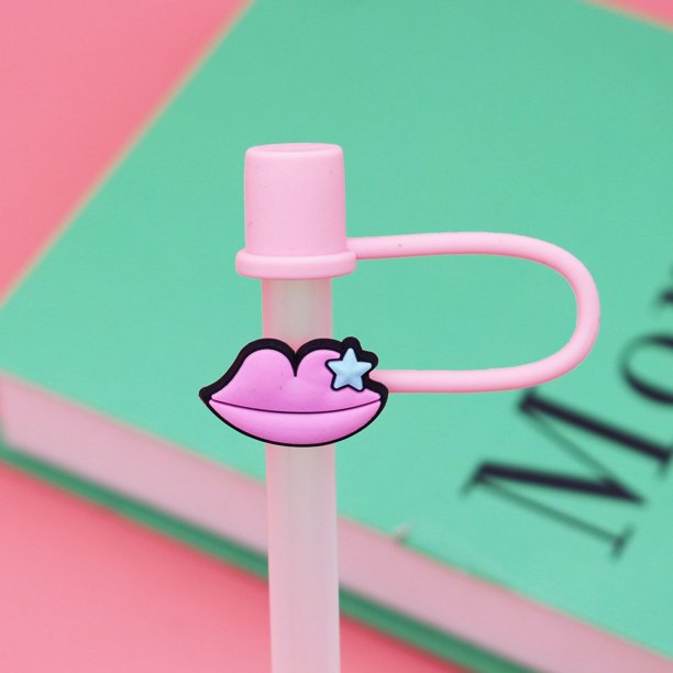 Enchufe creativo de paja de Material alimenticio de dibujos animados