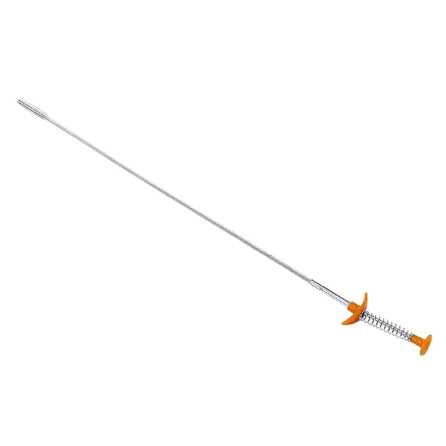 jinwen Bendable Picking up Rod with Clip Metal Gadget Practical Flexible Cleaning Tools Small