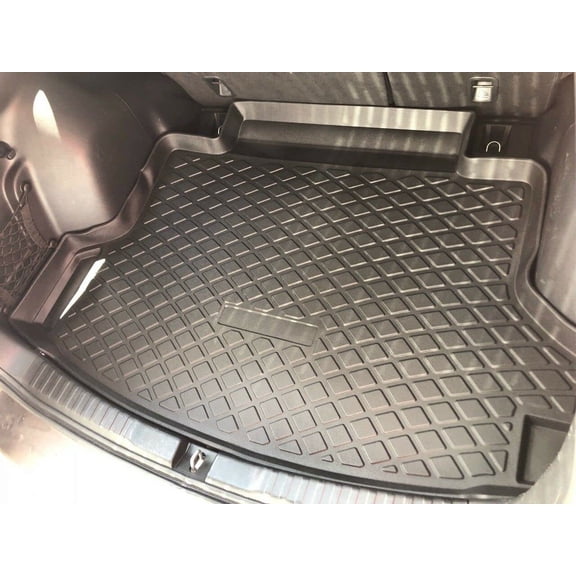 EACCESSORIES EA Cargo Liner – Trunk Mat for Honda CR-V 2012-2016 – Weather-Resistant Trunk Mats for Cars with Raised Lip – Non-Slip Car Trunk Mat Rubber – Easy to Install – Laser Pre-Cut Design